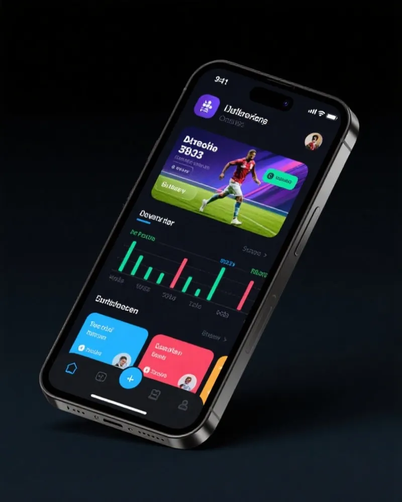 米兰体育平台 APP 界面展示